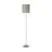 Eglo Lampadaires Salon Pasteri Acier Nickel Satiné Taupe | IP20 - Convient pour 1x E27 
